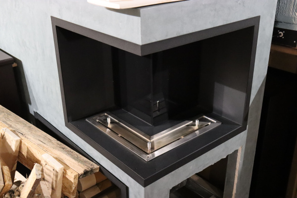 Угловой встраиваемый биокамин Firezo L'angolo Destro 600